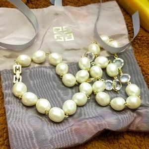 Vintage Givenchy Paris Original Bag,& Necklace!